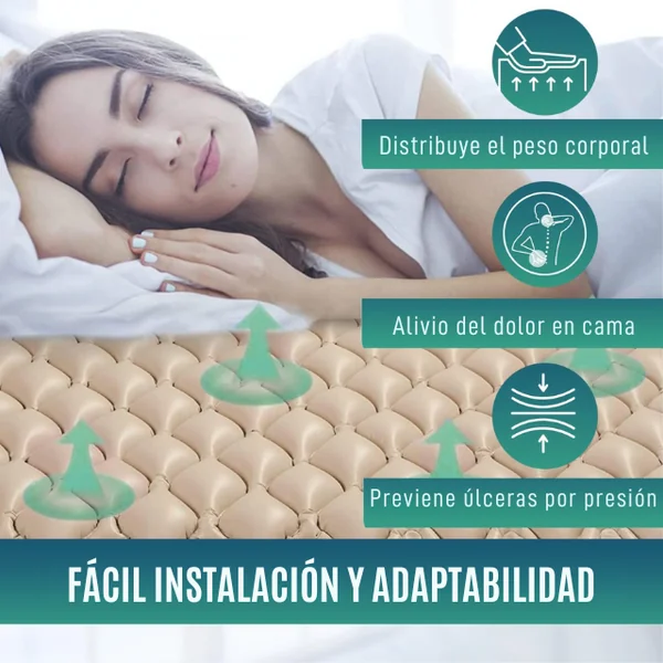 Colchón Antiescaras Celdas Aire | Repuesto SIN Compresor