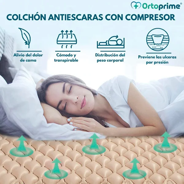 Colchón Antiescaras con Compresor ECO PLUS