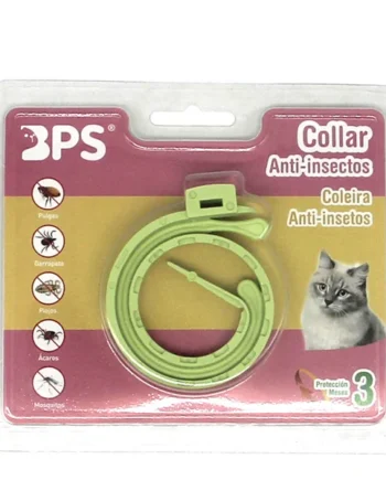 Collar Antiparasitario Anti-Insectos para Gatos 33cm.