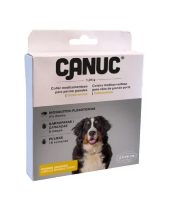 Collar Canuc Deltametrina Perro Grande