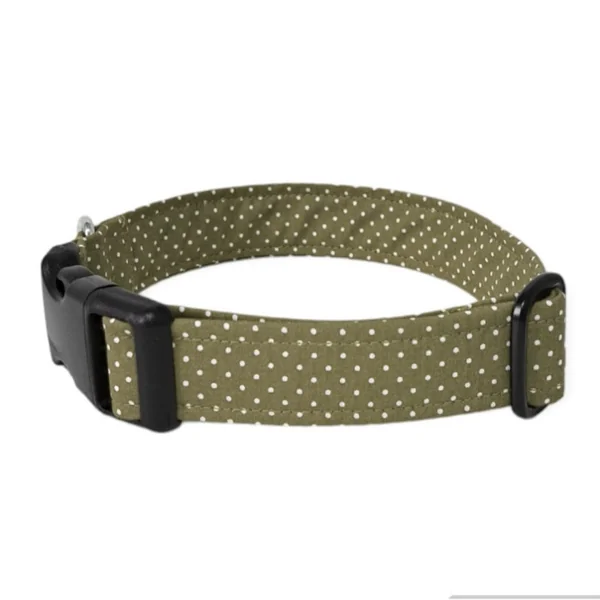 Collar click Perro Topitos Piedra