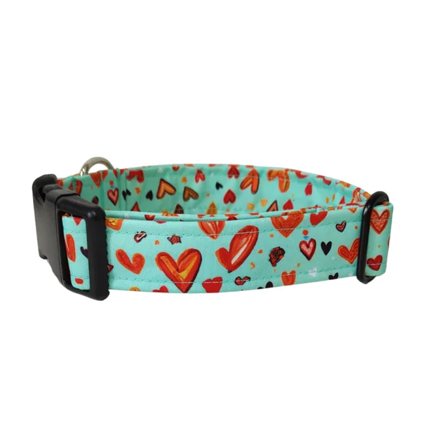 Collar de click Corazones