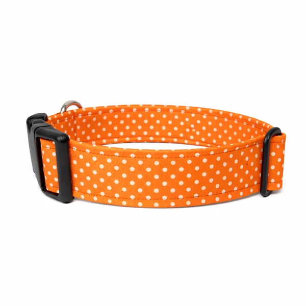 Collar de click Topitos Naranja
