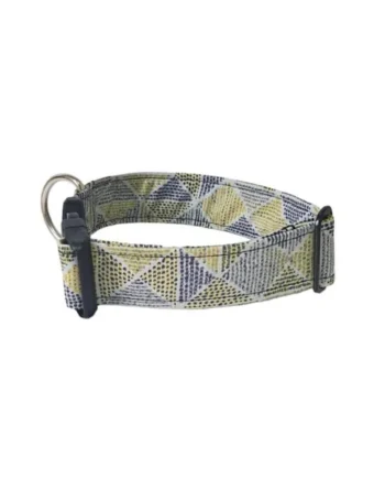 Collar de Nylon para Perro Click Geométrico