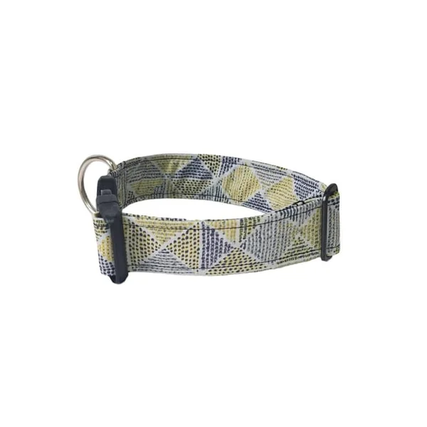 Collar de Nylon para Perro Click Geométrico