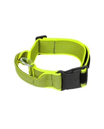Collar JULIUS-K9 con Asa de Agarre Neón