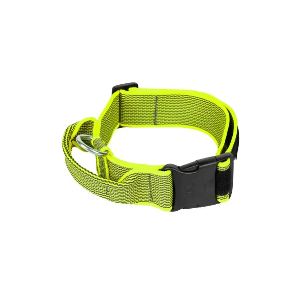 Collar JULIUS-K9 con Asa de Agarre Neón