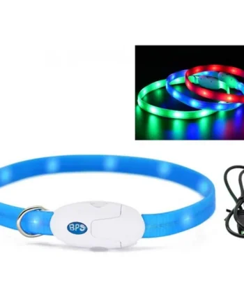 Collar luminoso con Luz Led Recargable 40cm. 55cm.