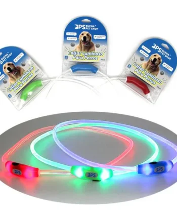 Collar luminoso con Luz Led Recargable 70cm.