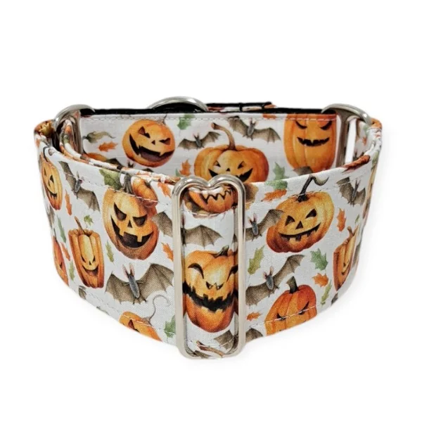 Collar Martingale Calabazas y Murciélagos