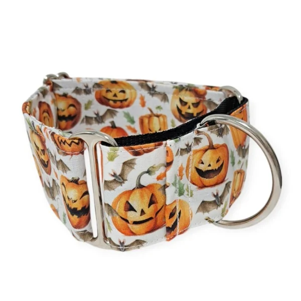 Collar Martingale Calabazas y Murciélagos