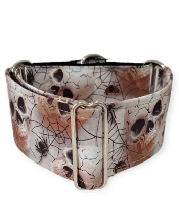 Collar Martingale Calaveras 3D para perros