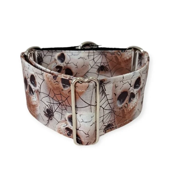 Collar Martingale Calaveras 3D para perros