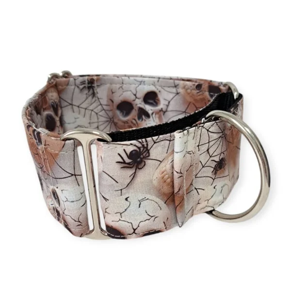 Collar Martingale Calaveras 3D para perros