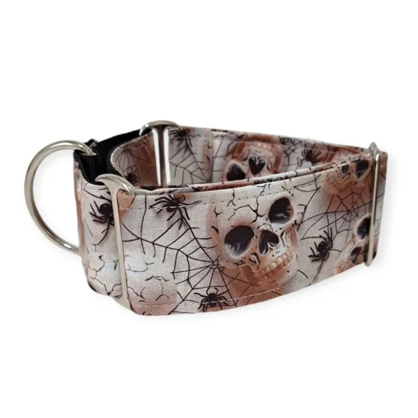 Collar Martingale Calaveras 3D para perros