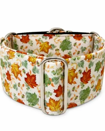 Collar Martingale Hojas para perros