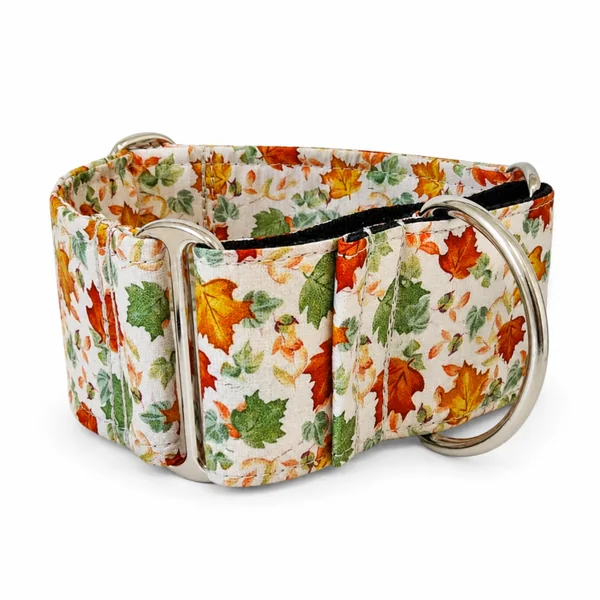 Collar Martingale Hojas para perros