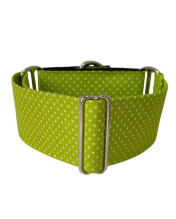 Collar Martingale Topitos Pistacho para perros