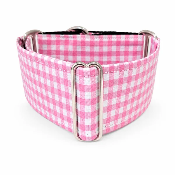 Collar Martingale Vichy Rosa