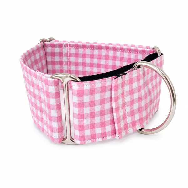 Collar Martingale Vichy Rosa