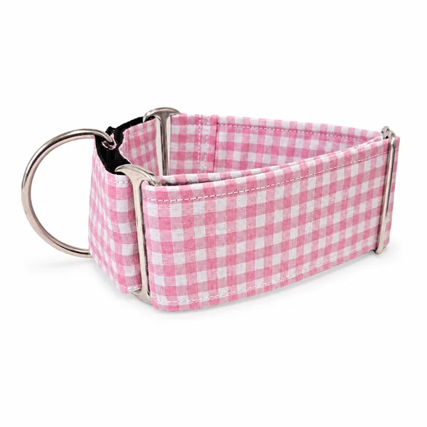 Collar Martingale Vichy Rosa