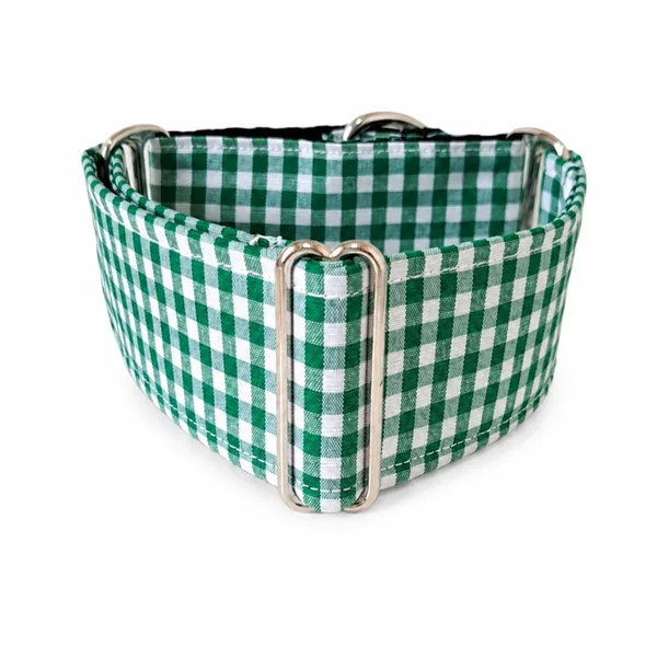Collar Martingale Vichy Verde