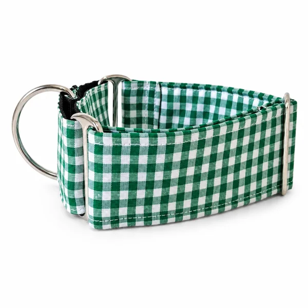 Collar Martingale Vichy Verde