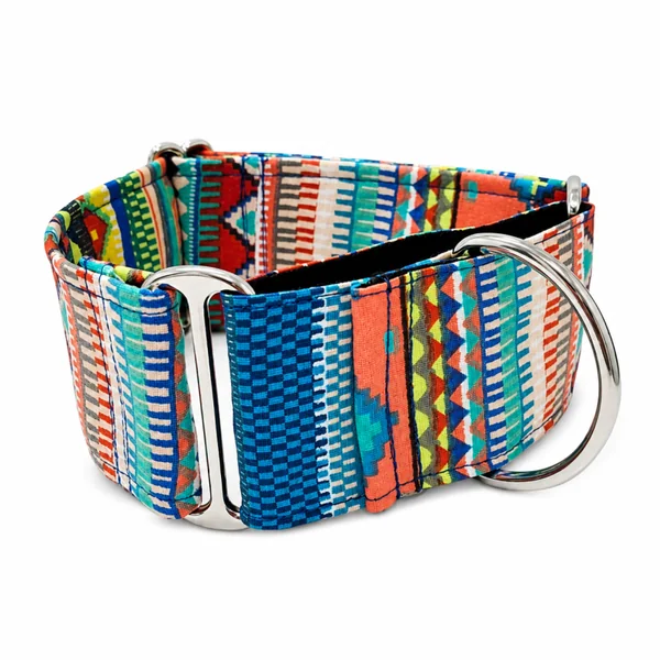 Collar Martingale Étnico Azul para perros