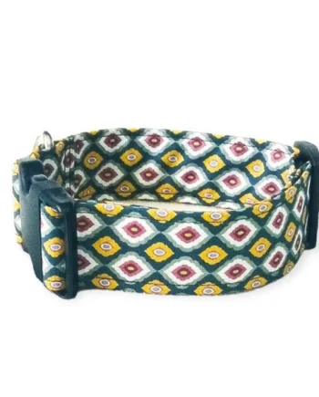 Collar Nylon Perro Click Mini Rombos