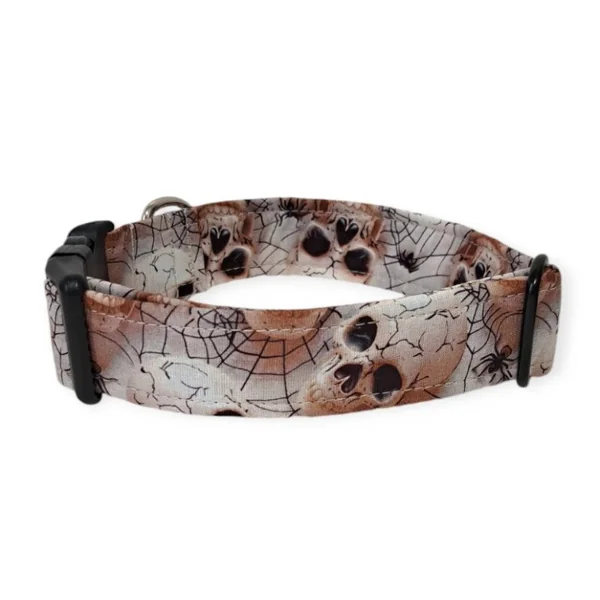 Collar Perro Click Calaveras 3D