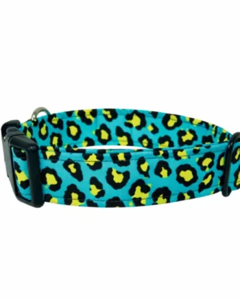 Collar perro de click Leopardo Amarillo