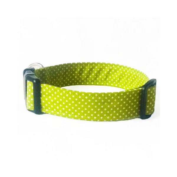 Collar Perro Mini Topitos Pistacho