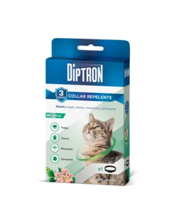 Collar Repelente Diptron para Gatos