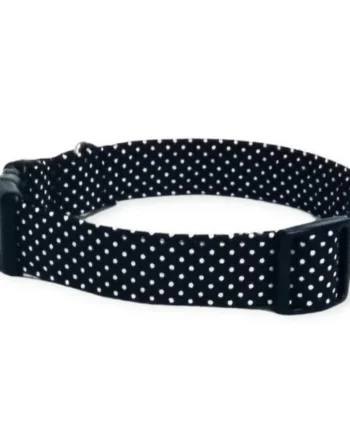 Collar Topitos Negros Mini Perro