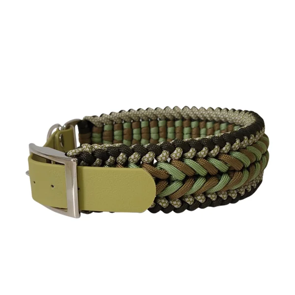 Collar Trenzado Zeus Bosque