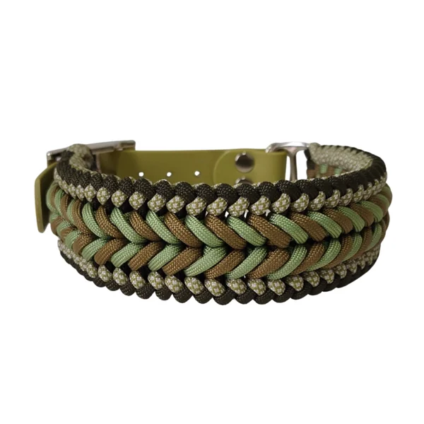 Collar Trenzado Zeus Bosque