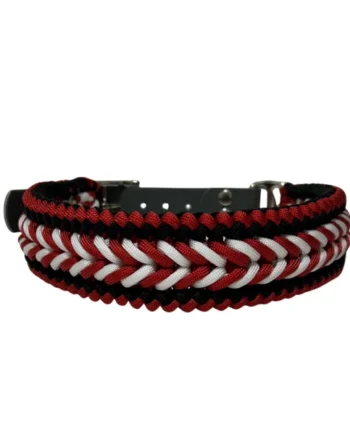 Collar Trenzado Zeus Fuego para perros