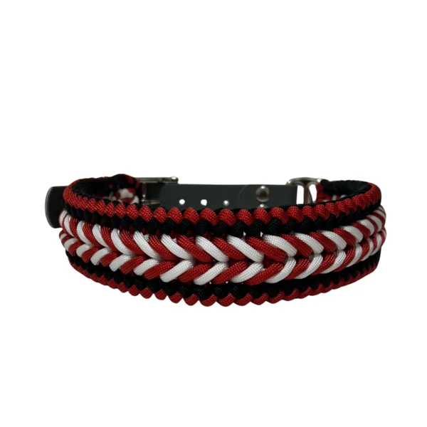 Collar Trenzado Zeus Fuego para perros
