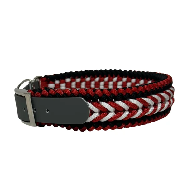 Collar Trenzado Zeus Fuego para perros