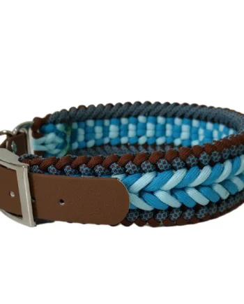 Collar Trenzado Zeus Mar y Tierra para perros