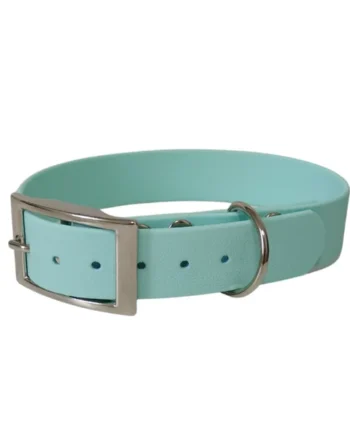Collar Waterproof Azul Pastel para perros