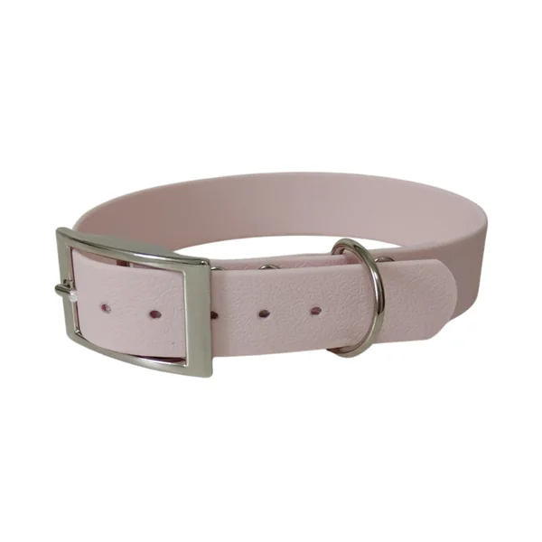 Collar Waterproof Rosa Pastel para perros