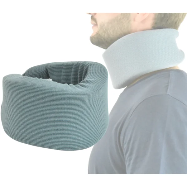 Collarín Cervical Blando Ergonómico con Bandas Ajustables