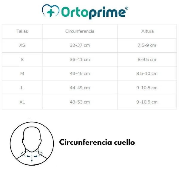 Collarín Rígido Altura Regulable con Almohadilla | Varias Tallas