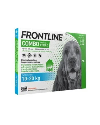 ▷ Combo Frontline (10-20 kg) 6 Pipetas