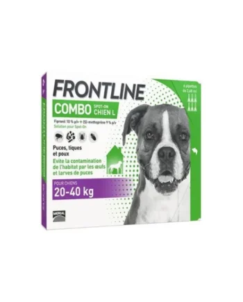 ▷ Combo Frontline (20-40 kg) 6 Pipetas