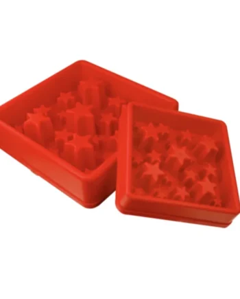 Comedero antivoracidad Eat Slow Estrellas Rojo