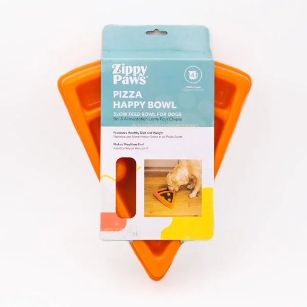 Comedero antivoracidad Happy Bowl Pizza Zippy Paws