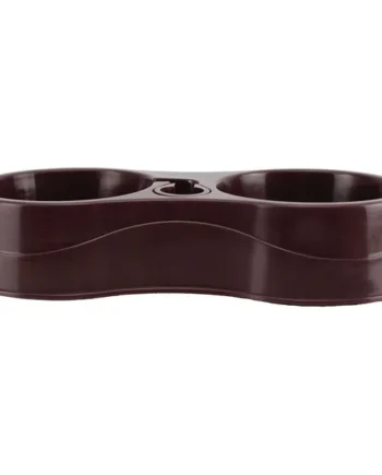 Comedero Bebedero Doble Antideslizante 27cm.