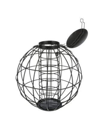Comedero Bolas de Grasa, ø 22 × 24 cm, negro